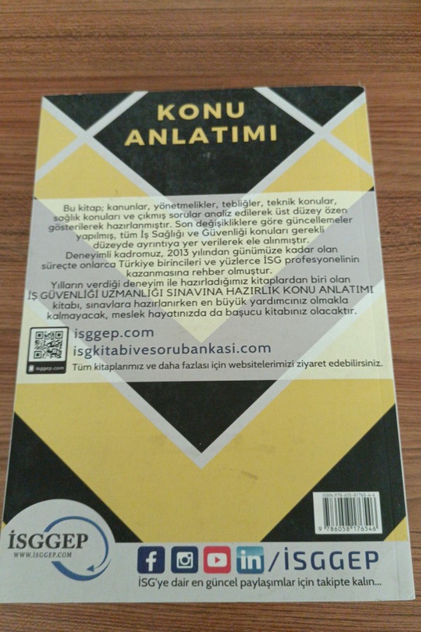 A B C sınıfı iş güvenliği uzmanlığı sınava hazırlık konu anlatımı