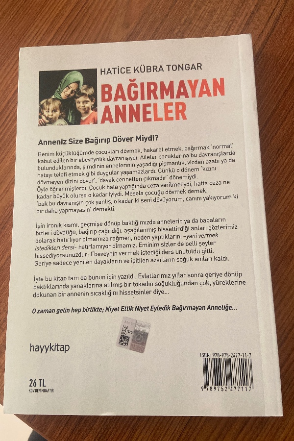 Bağırmayan anneler