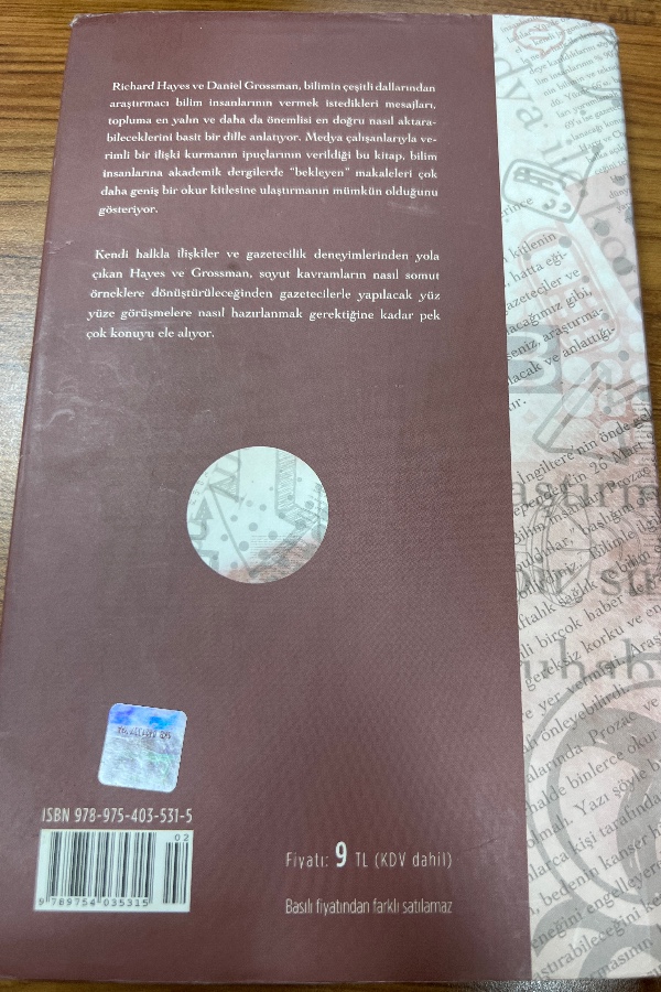 Bilim İnsanının Medya Renberi