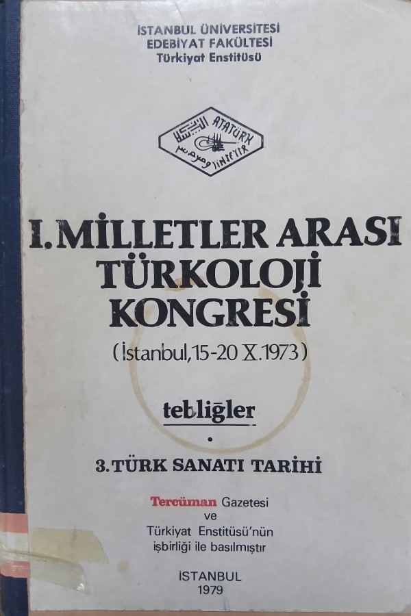 Milletler arası türkoloji kongresi  3.sanat tarihi