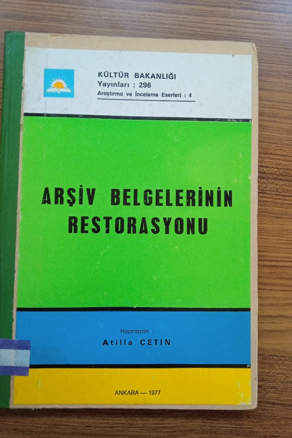 Arşiv belgelerin restorasyonu