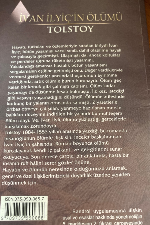 İvan ilyiç’in ölümü