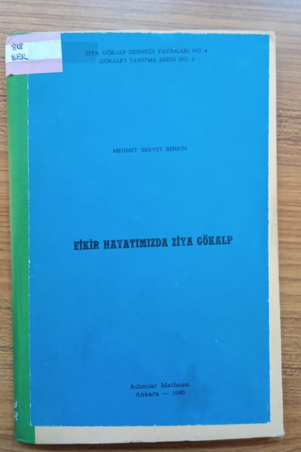 Fikir hayatımızda Ziya Gökalp