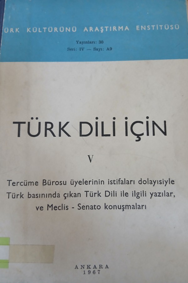 Türk dili için