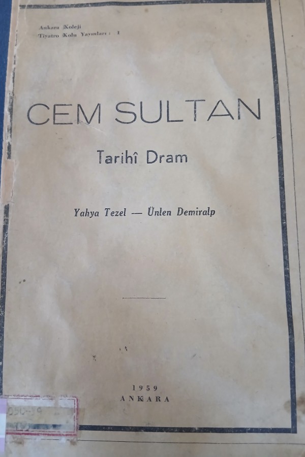 Cem sultan tarihi dram