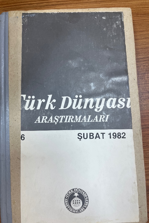 Türk Dünyası Araştırmaları  16