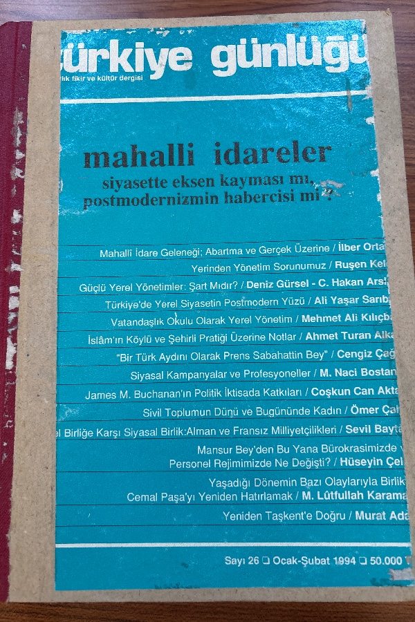 Mahalli İdareler