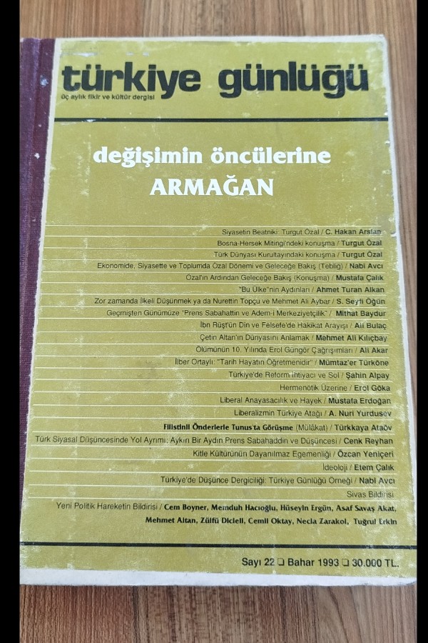 Değişim öncülerine  ARMAĞAN