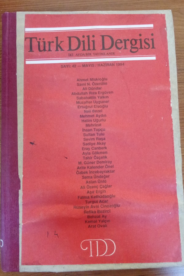 Türk Dili dergisi