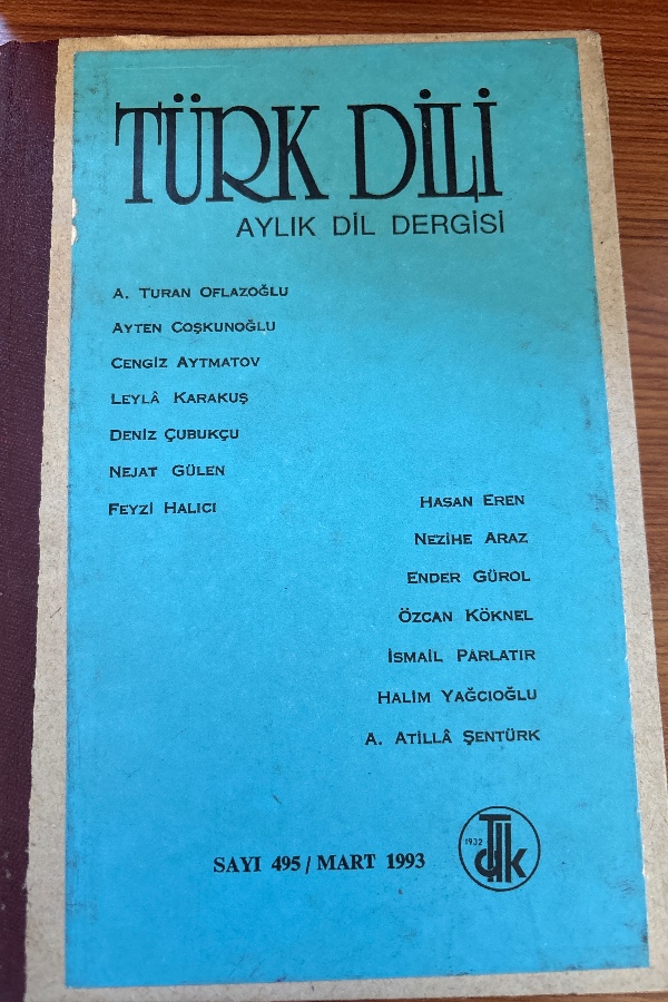 Türk Dili