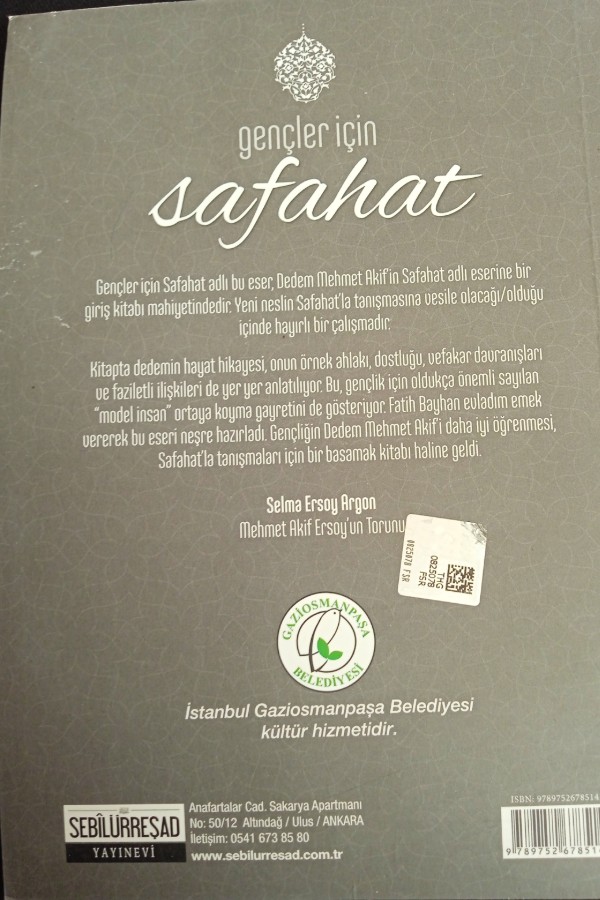 Gençler için safahat