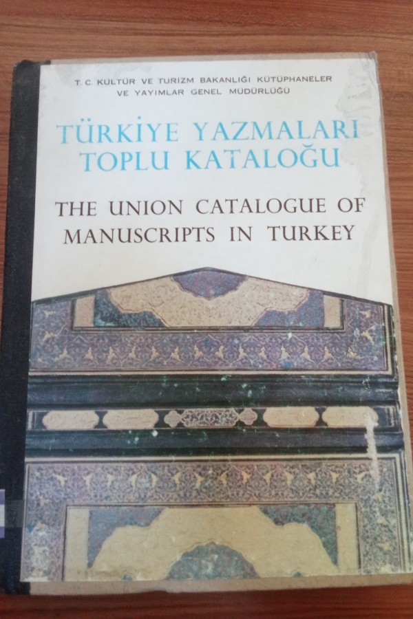 Türkiye yazmaları toplu kataloğu 2