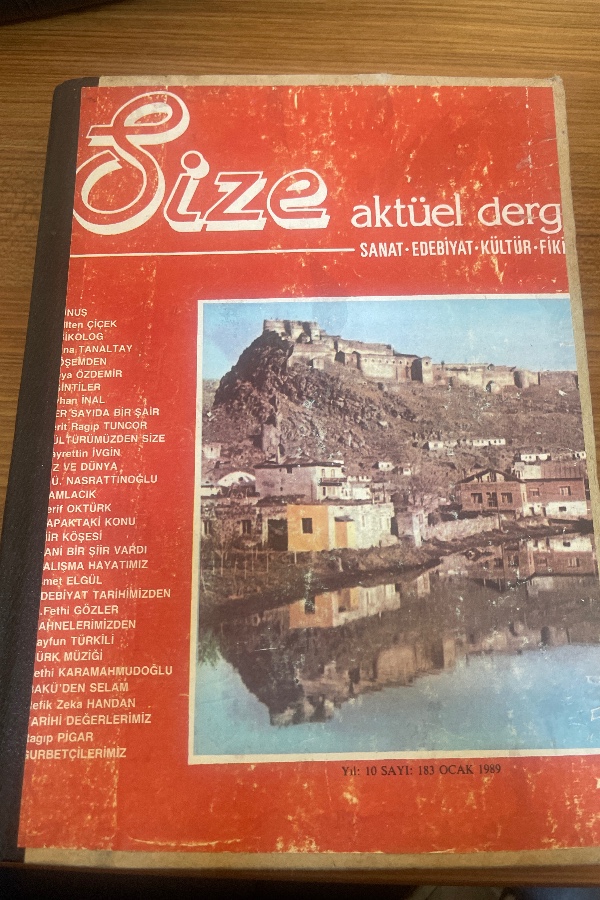Size aktüel dergi
