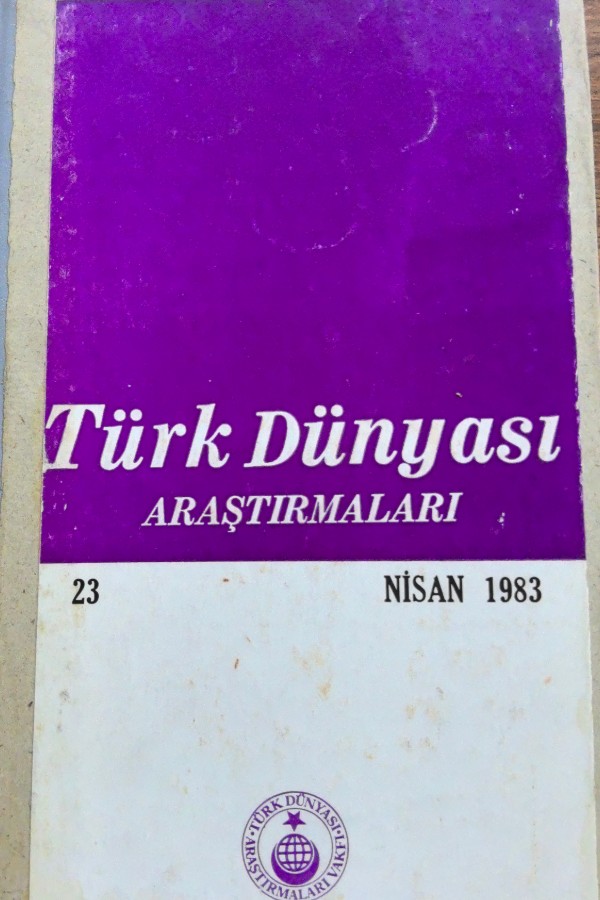 Türk dünyası araştırmaları 23