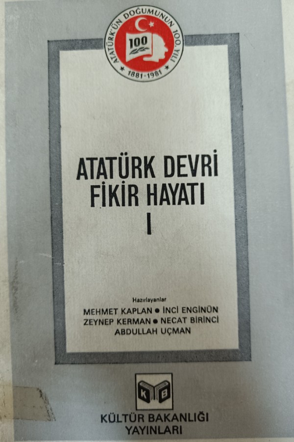 Atatürk Devri Fikir Hayatı 1