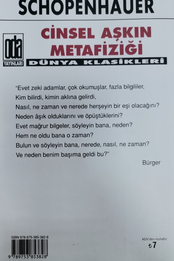 Cinsel aşkın metafiziği