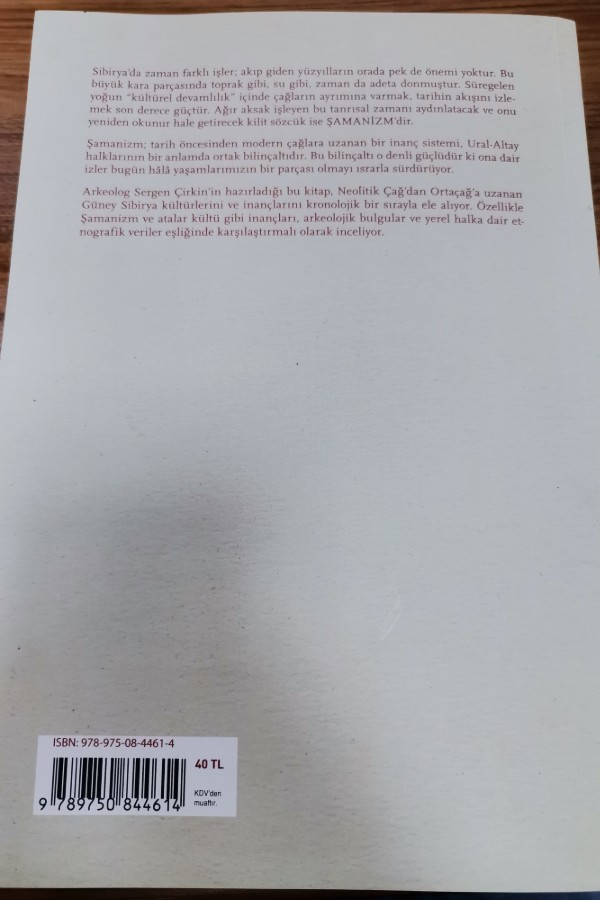 Güney sibirya arkeolojisi ve şamanizm