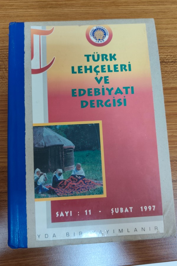 Türk lehçeleri ve Edebiyatı dergisi