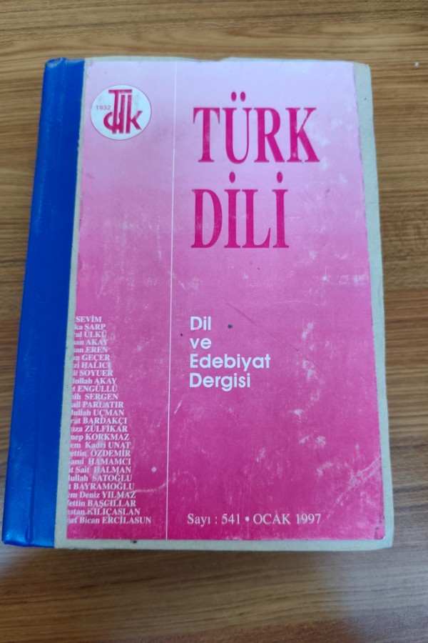 Türk dil ve edebiyat dergisi