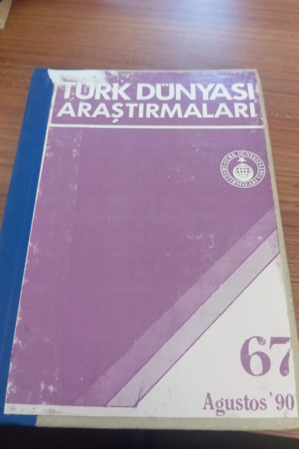 Türk dünyası araştırmaları 67
