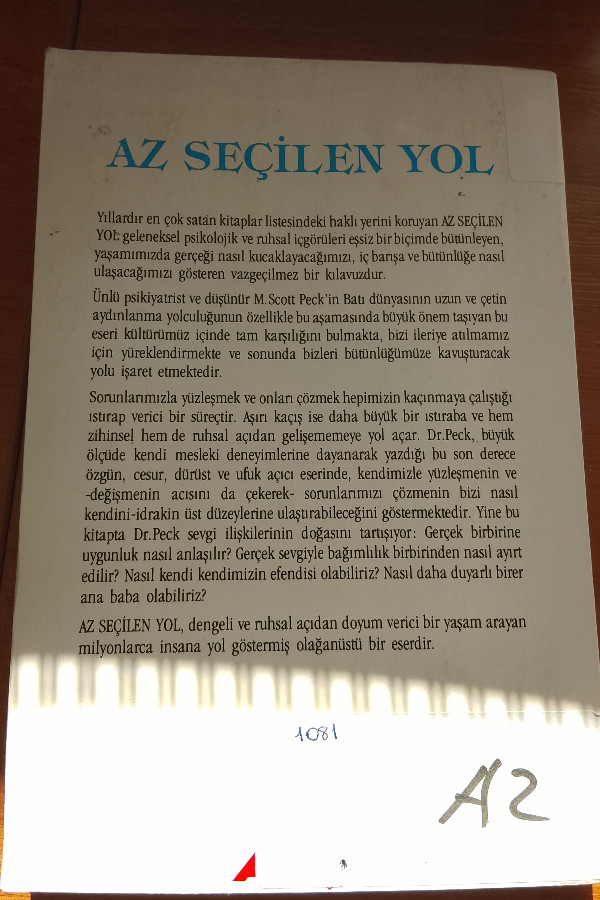 az seçilen yol