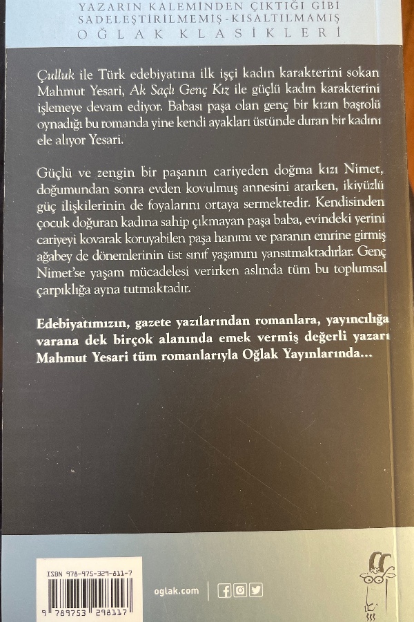 Ak Saçlı Genç Kız