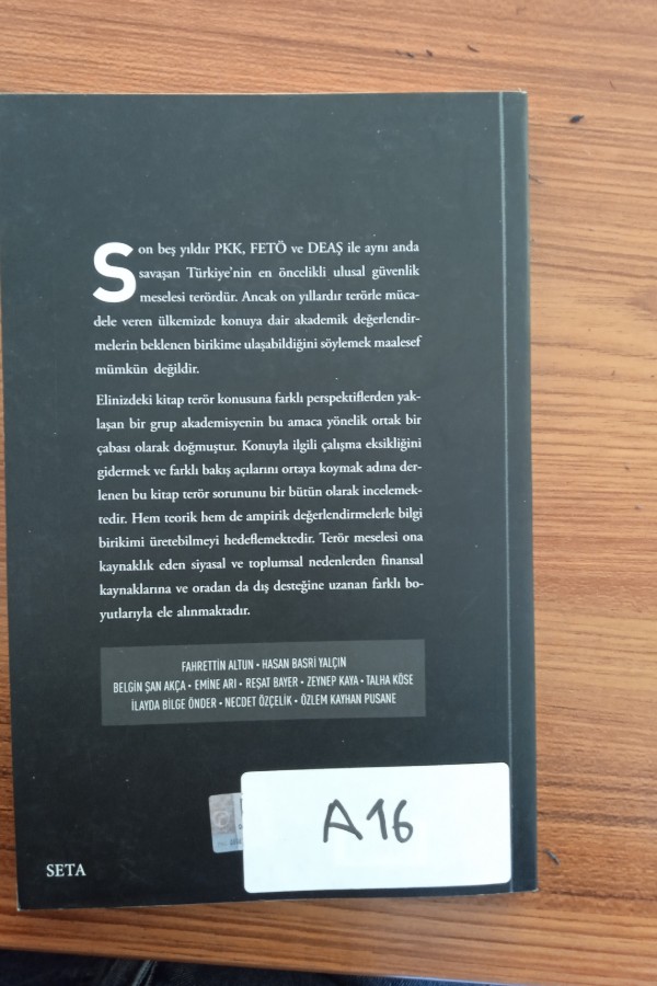 Terörün kökleri ve terörle mücadele stratejisi