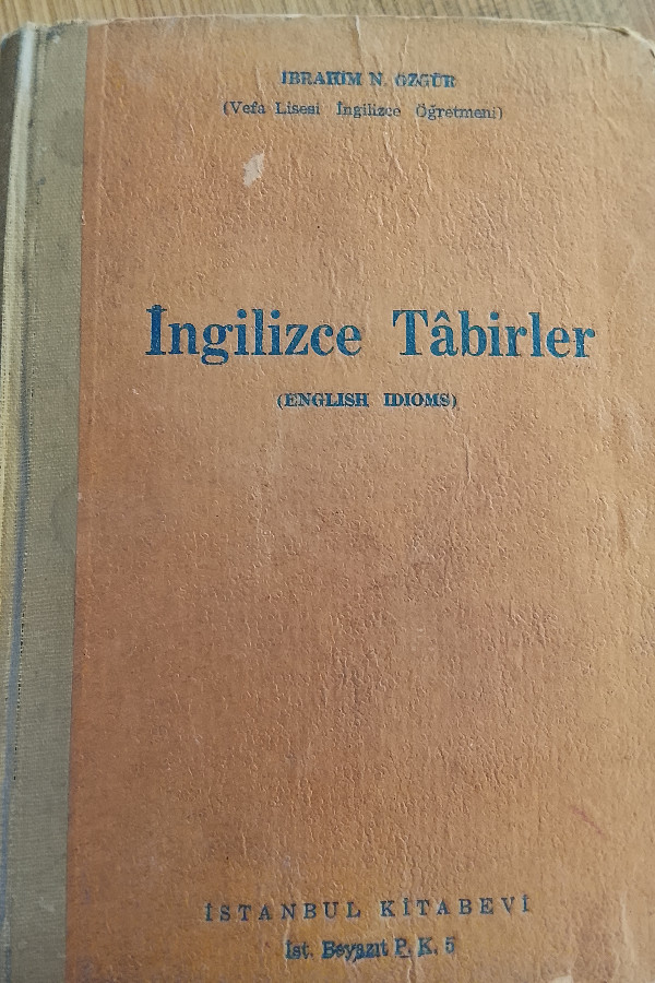 İngilizce tabirler