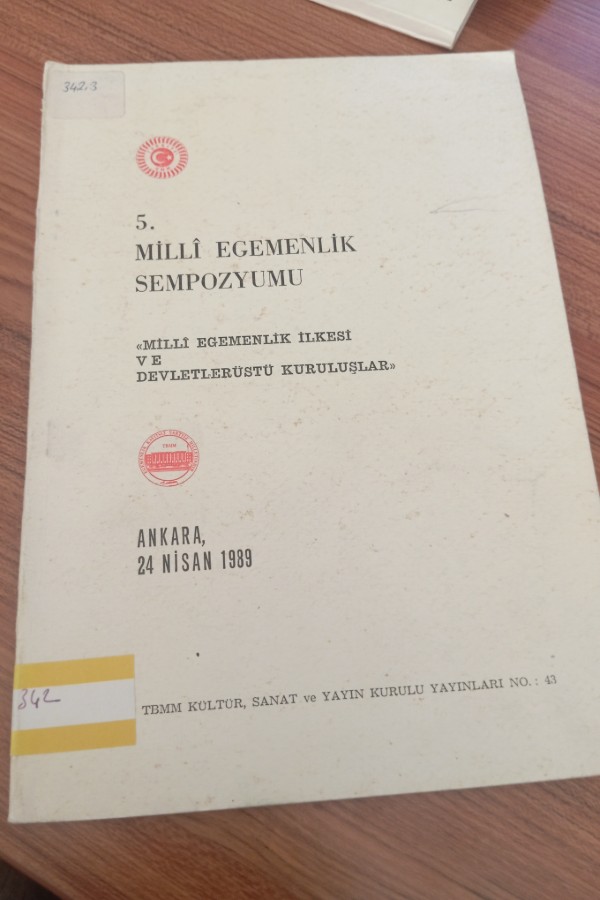 Milli egemenlik sempozyumu