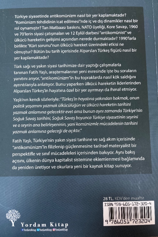 Antikomünizm ülkücü hareket Türkeş