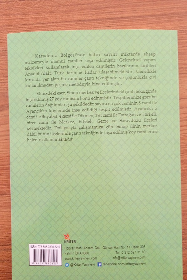 Sinop'ta geleneksel ahşap köy camileri