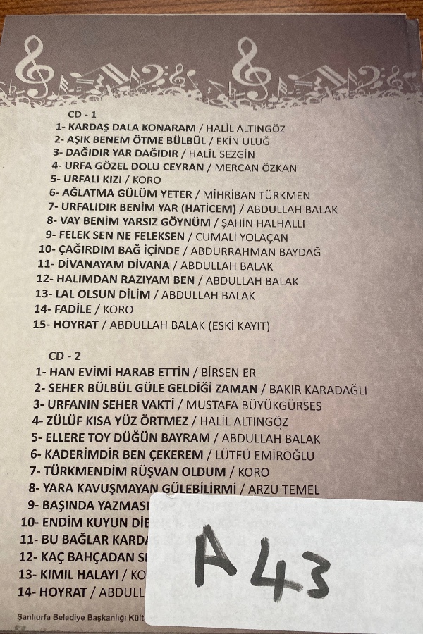 Besteleriyle Abdullah Balak