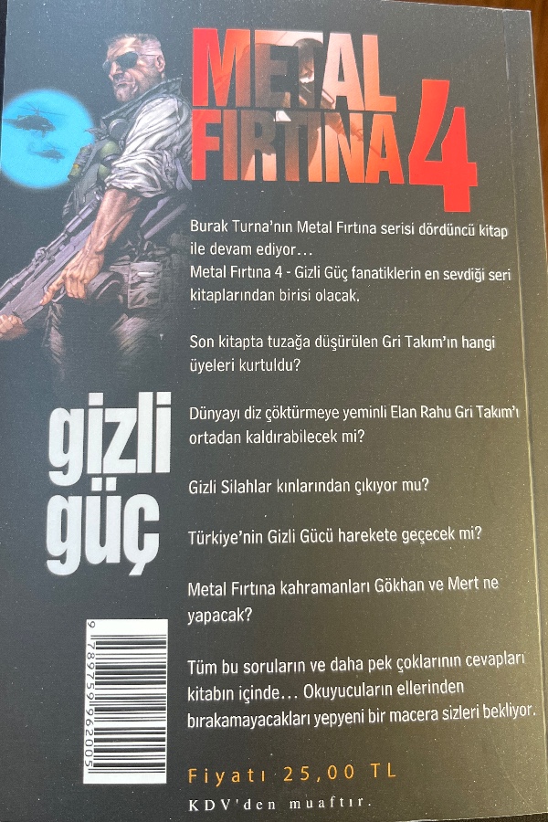 Metal Fırtına 4: Gizli Güç