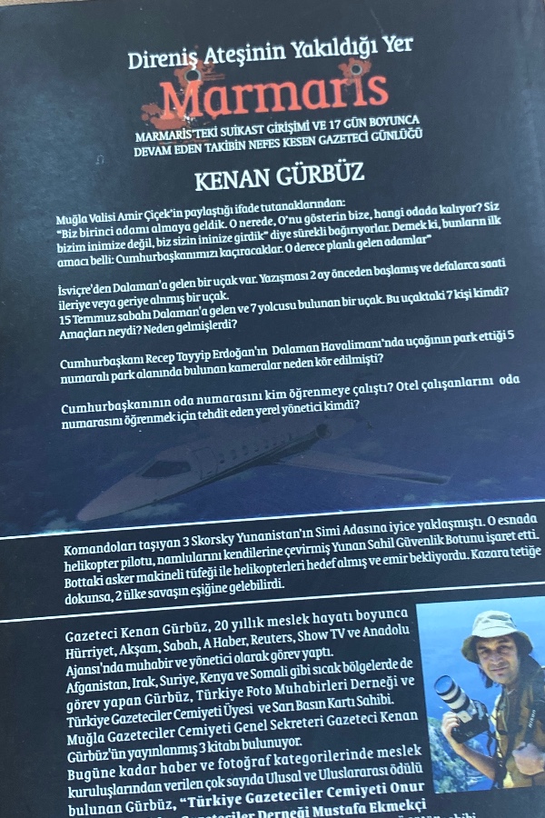 Direniş ateşinin yakıldığı yer marmaris