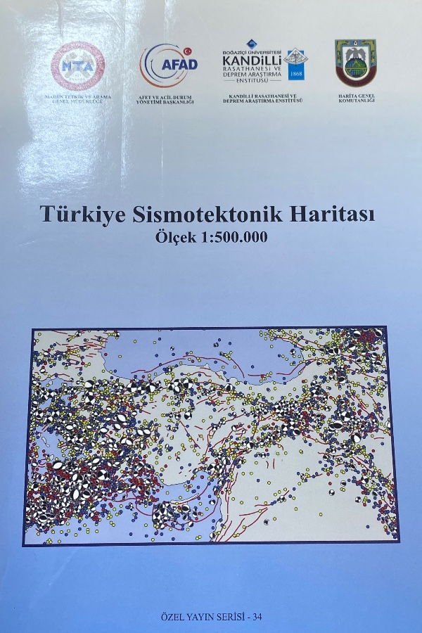 Türkiye sismoteknik haritası
