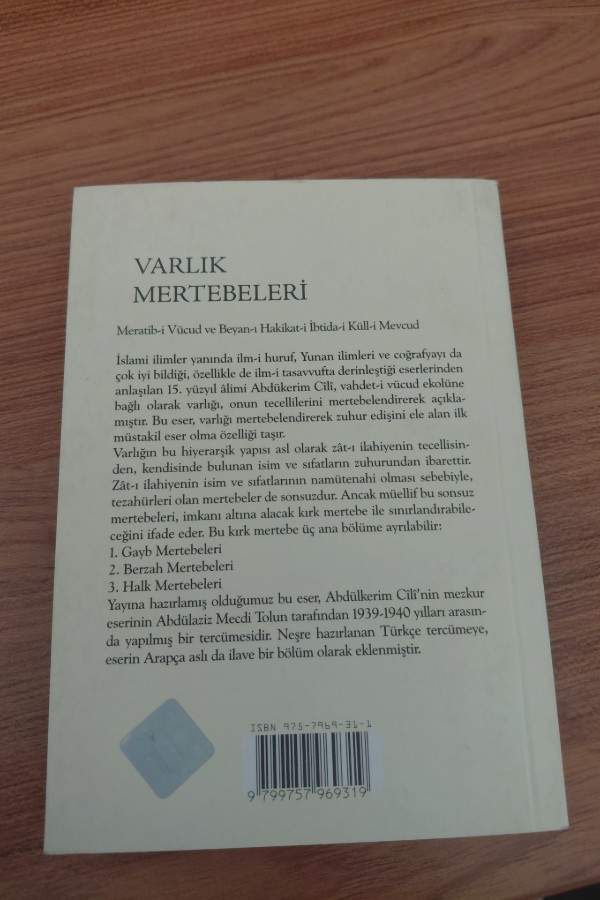 Varlık Mertebeleri