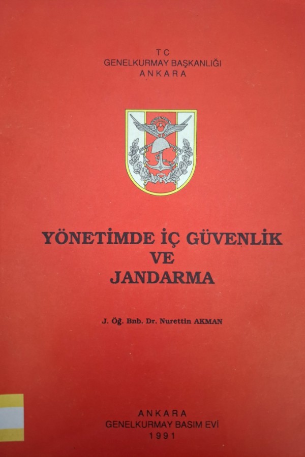 Yönetimde iç güvenlik ve jandarma