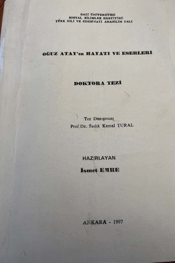 Oğuz Atay’ın Hayatı Ve Eserleri