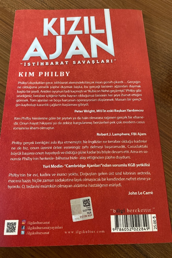 Kızıl ajan “ istihbarat savaşları”