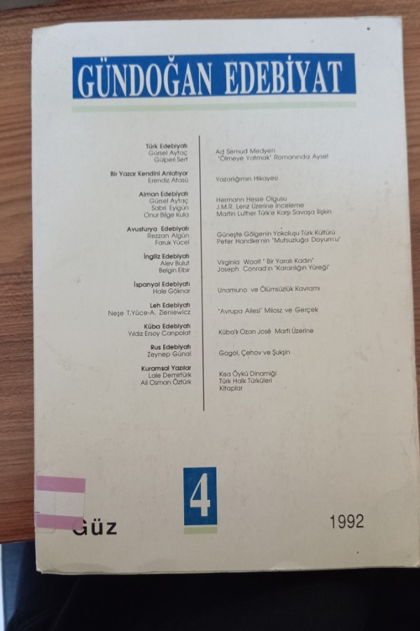 Edebiyat sinema tiyatro müzik