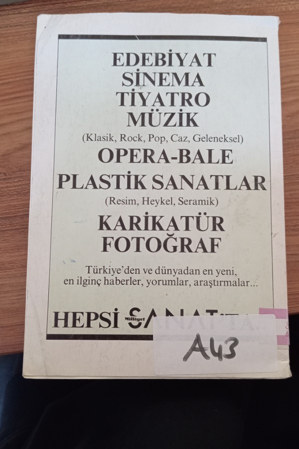 Edebiyat sinema tiyatro müzik