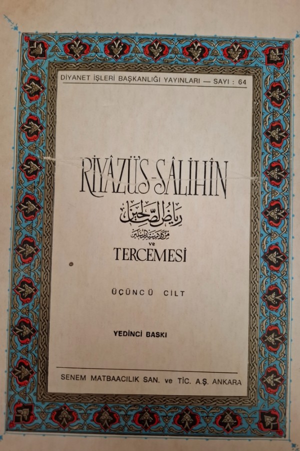 Riyazüs salihin 3