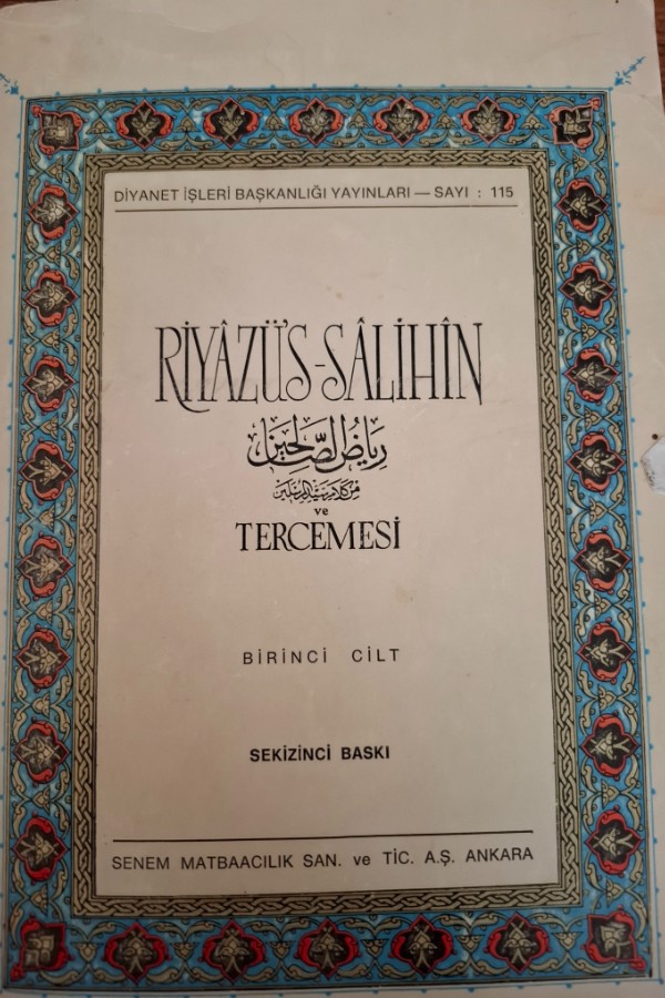 Riyazüs salihin 1