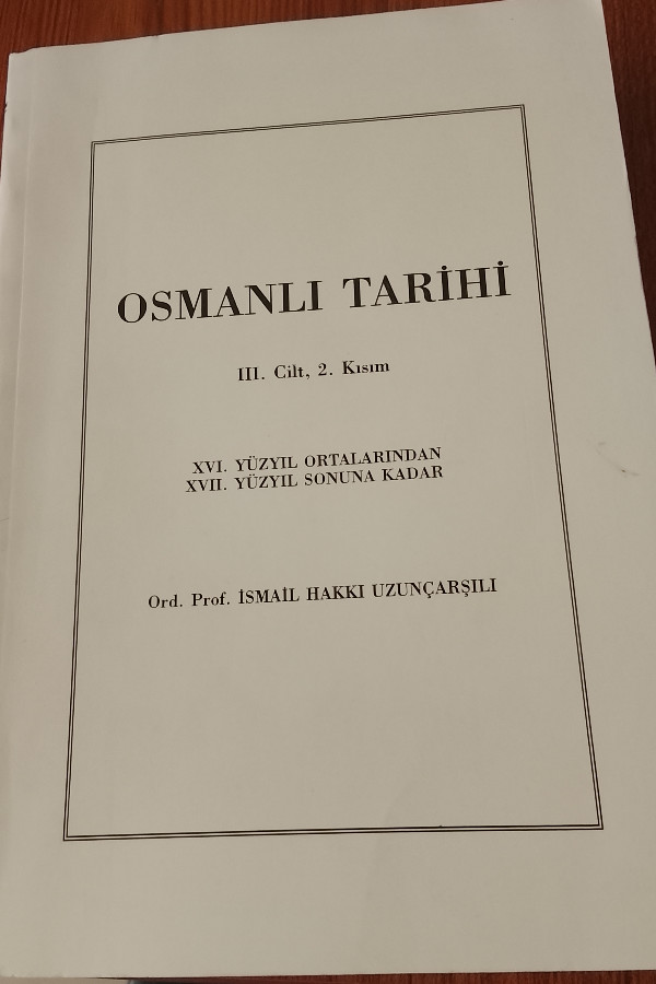 Osmanlı tarihi lll.cilt, 3. Baskı