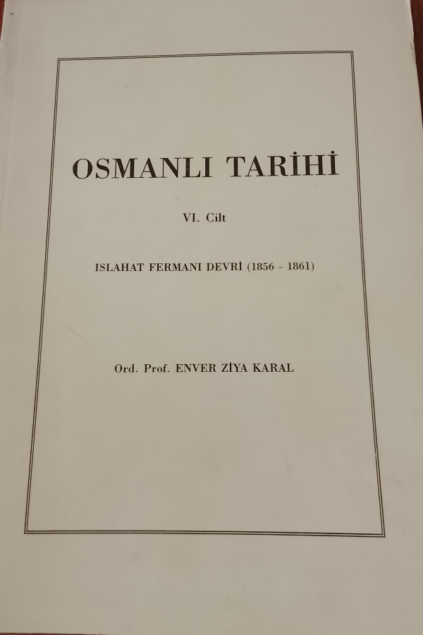 Osmanlı tarihi Vl.cilt
