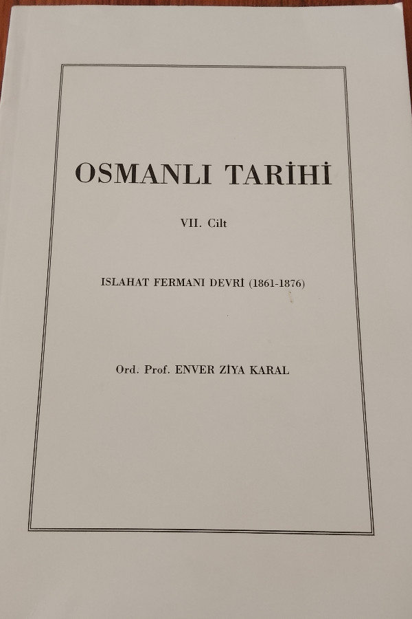 Osmanlı tarihi Vll. Cilt