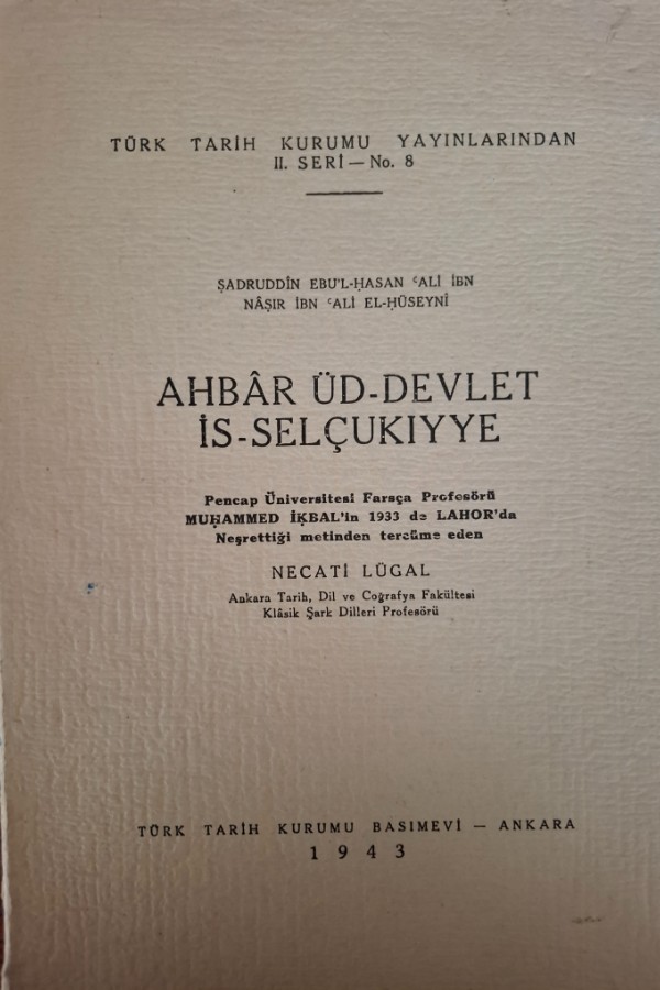 Ahbar üd devletleri İslam selcukıyye