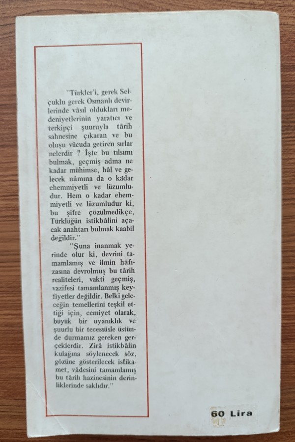 Türk Tarihinde Osmanlı Asırları