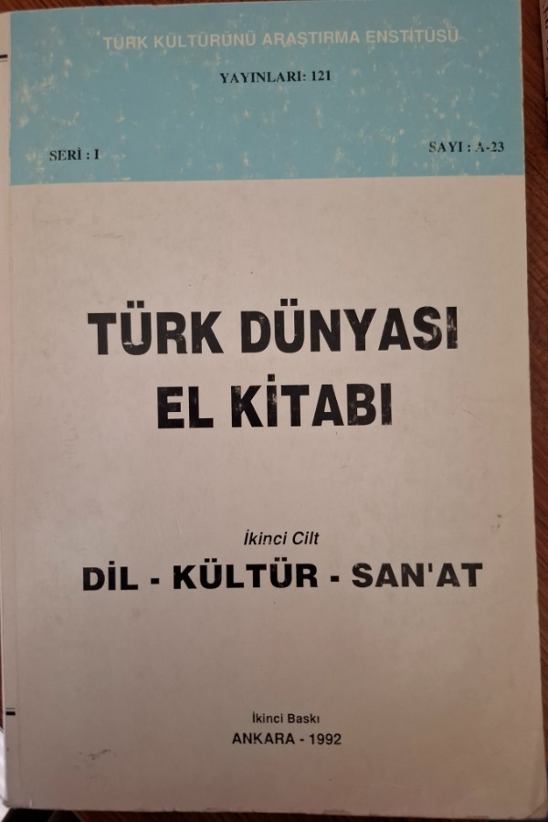 Türk Dünyası El Kitabı