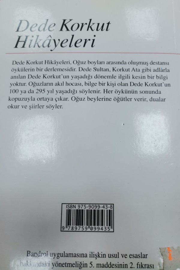 Dede korkut hikayeleri